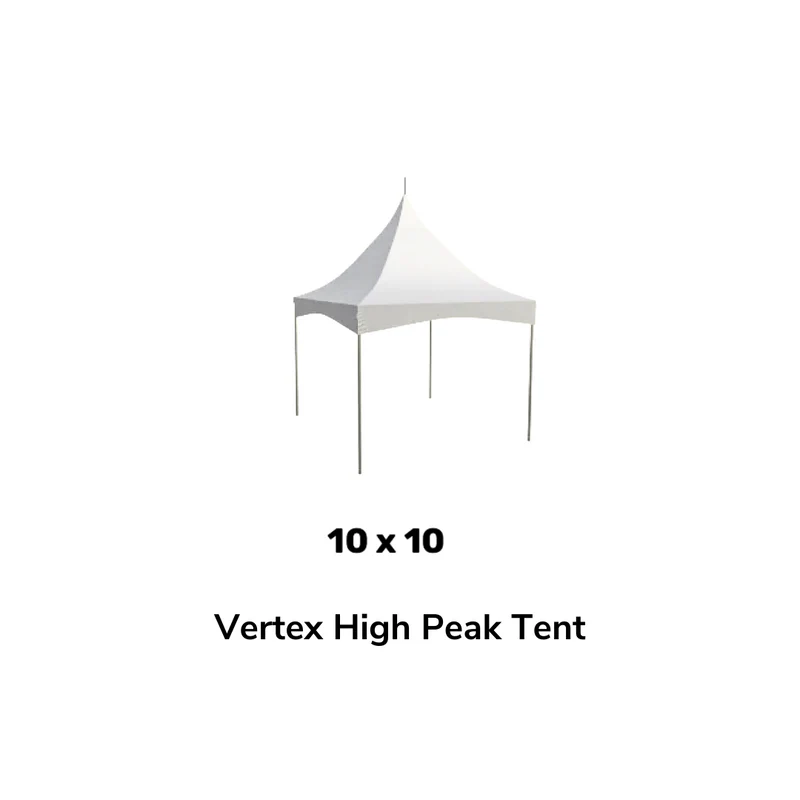 10x10 pop up tent rental